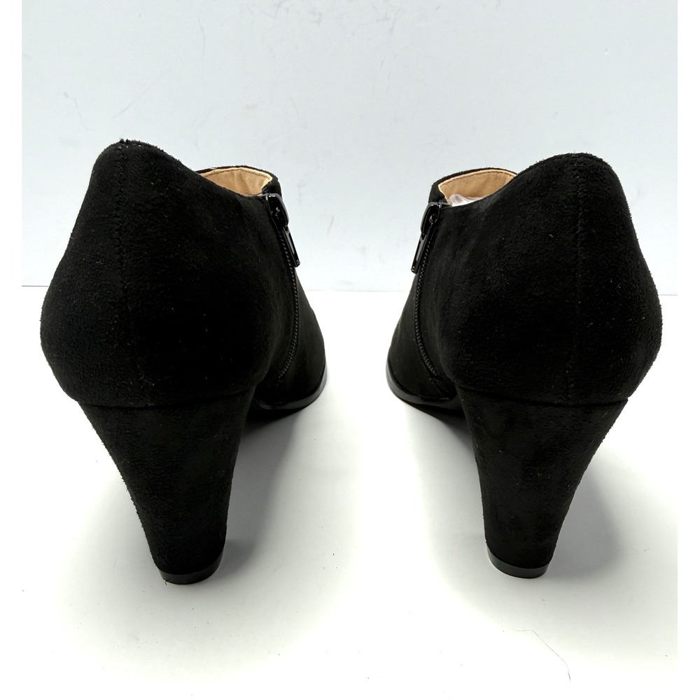 Journee Collection Womens Sanzi Side Zip Dress Shooties Shoes Black Size 6.5 NWT - Picture 8 of 9